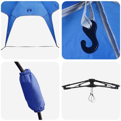 Бърза палатка Синьо небе 260 x 260 x 185 см Стомана