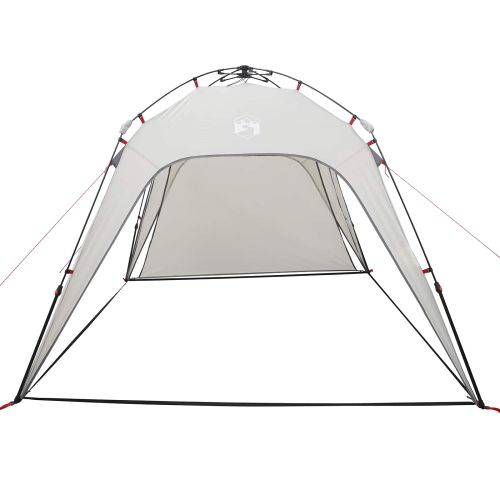 Бърза палатка със съхранение Сив 260 x 260 x 185 см Стомана