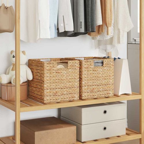 Кошници за съхранение 2 pcs Естествен 28 x 28 x 28 см