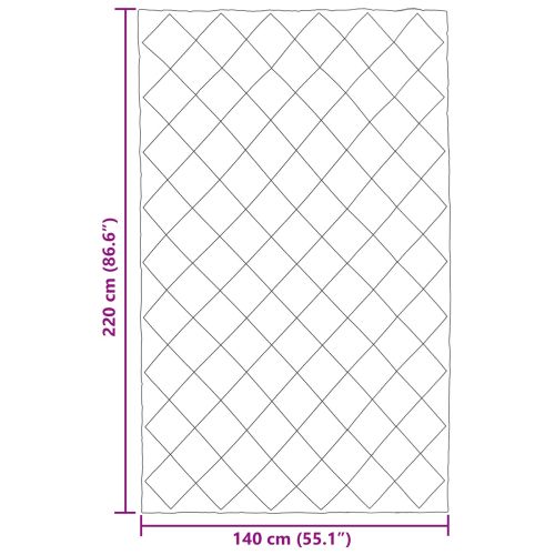 Летен юрган Таупе 220 x 140 cm Микрофибър