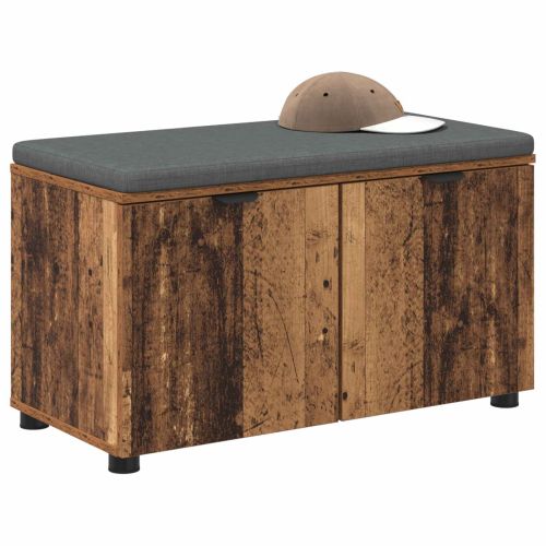 Пейка за коридор с възглавница Старо дърво 80 x 46 x 46 см