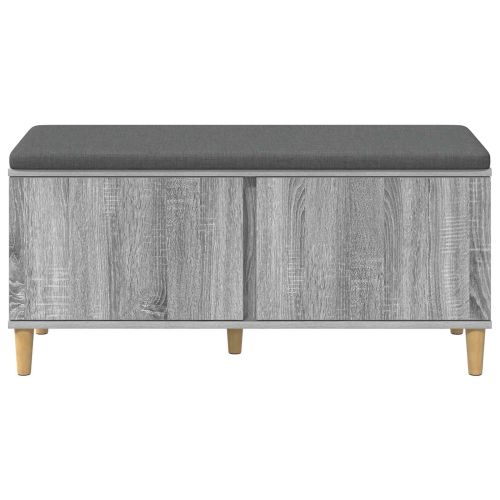 Пейка за коридор с възглавница Сив Сонома 60 x 38 x 46 см