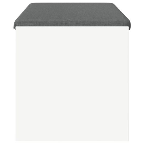 Пейка за коридор с възглавница Бяло 103 x 38 x 40 см