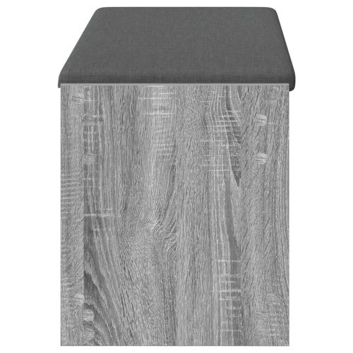Пейка за коридор с възглавница Сив Сонома 100 x 38 x 46 см