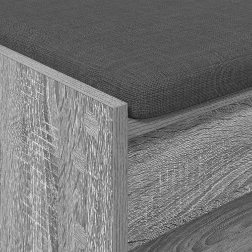 Пейка за коридор с възглавница Сив Сонома 100 x 38 x 46 см