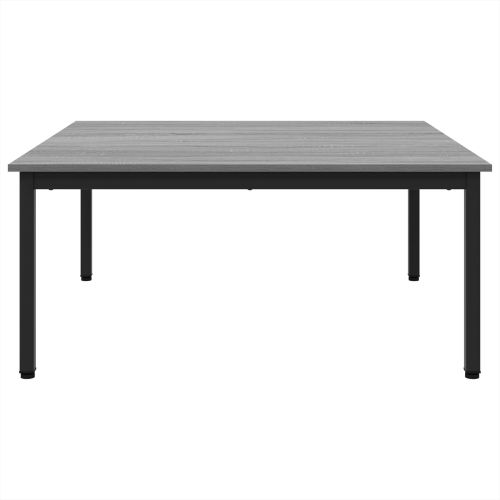 Масичка за кафе Сив Сонома 100 x 100 x 45 cm Инженерно дърво