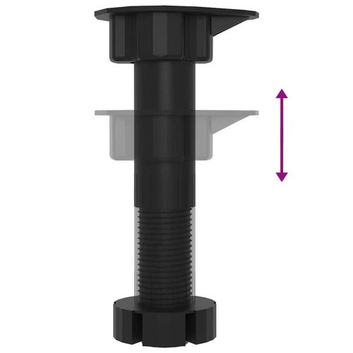 Кухненски шкаф с врата Kalmar 2 pcs Кафяво 80 x 46 x 81.5 см