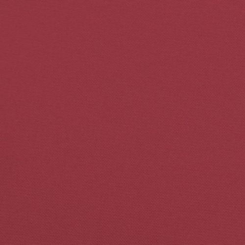 Възглавници за стол с висока облегалка 4 бр виненочервен плат