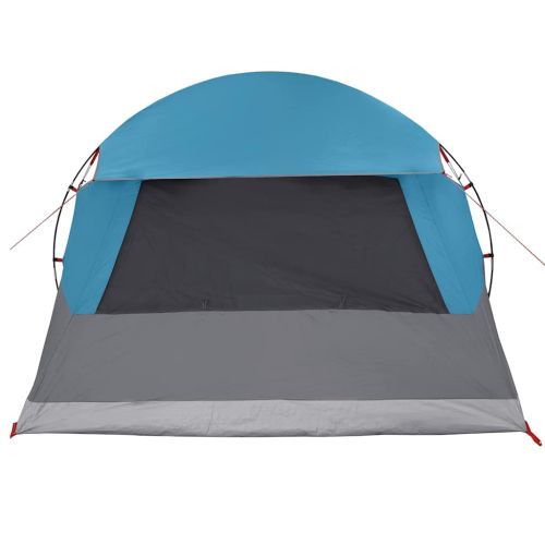 Куполна палатка с покрив Синьо 397 x 304 x 193 см