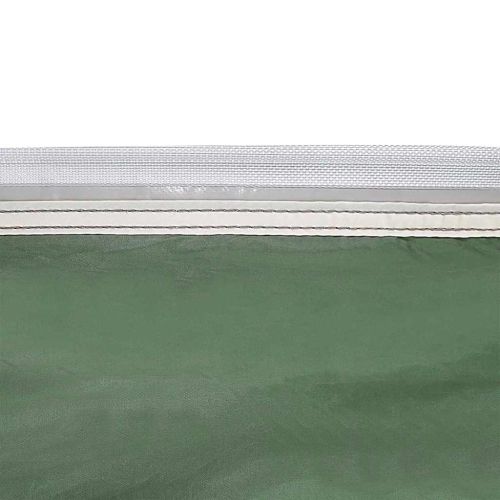 Караван палатка с покрив Зелен 400 x 270 x 245 см