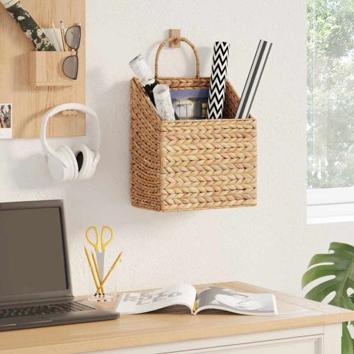 Висяща кошница Естествен 30 x 17,5 x 38 см Воден хиацинт