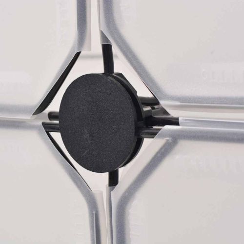 Сглобяем органайзер за обувки, 12 отделения, бял