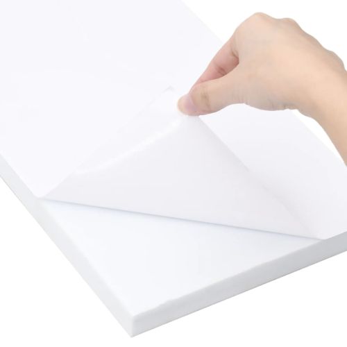 Протектори за стена 6 бр червено и бяло 50x20x2 см EVA пяна