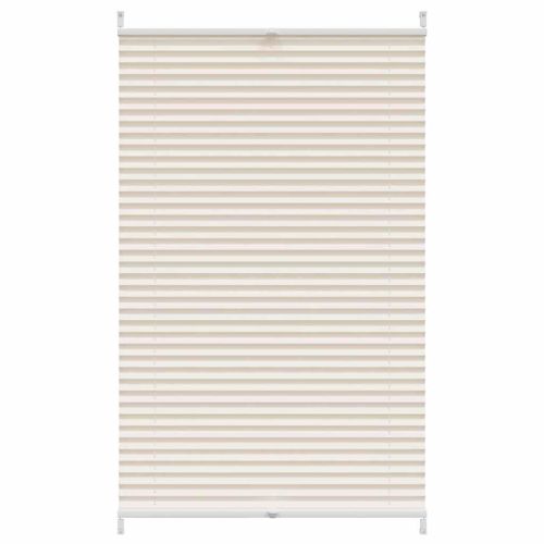 Плисирана щора 80 х 100 см, цвят крем