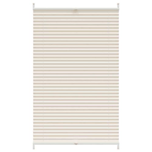 Плисирана щора 80 х 125 см, цвят крем