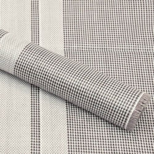 Килим за палатка, 650x250 см, тъмносив