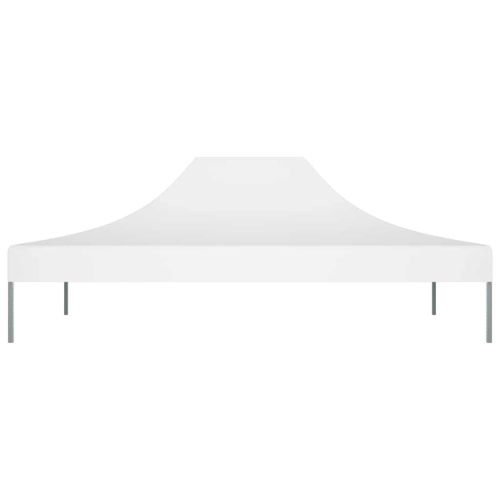 Покривало за парти шатра, 4x3 м, бяло, 270 г/м²