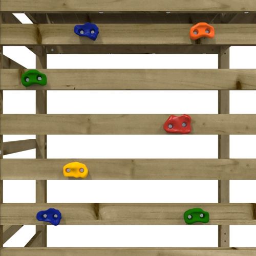 Комбинирано детско съоръжение за игра, импрегниран бор