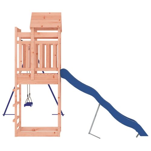 Комбинирано детско съоръжение, масивна дугласка дървесина