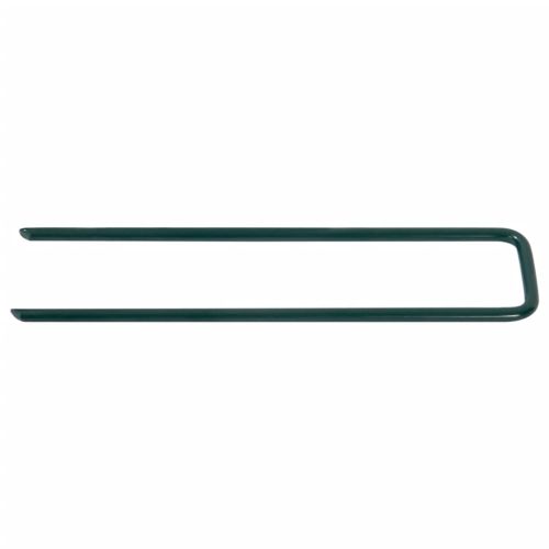 Пирони за изкуствена трева, 50 бр, П-образни, желязо