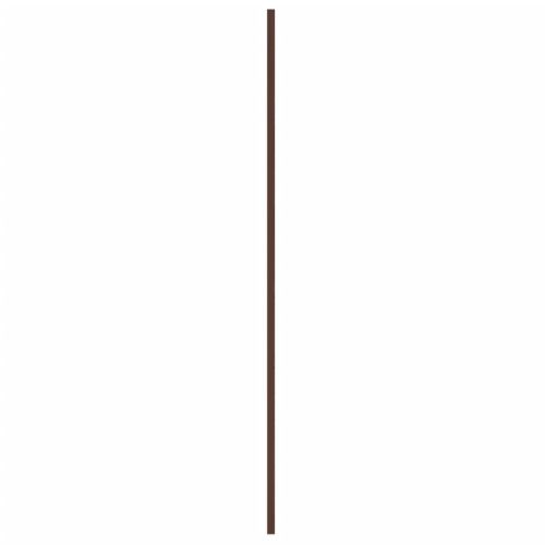 Покривни панели, 12 бр, поцинкована стомана, кафяви, 80х45 см