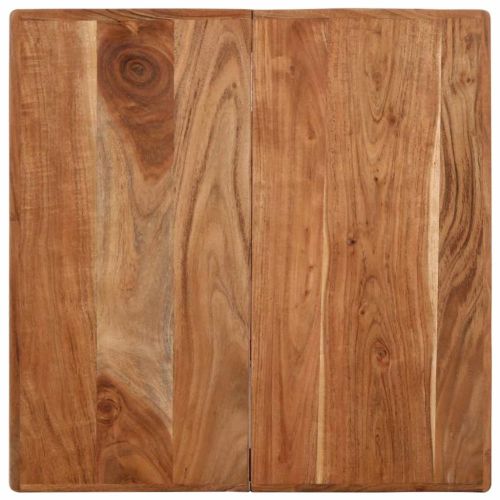 Бистро маса, 60x60x76 см, акациево дърво масив