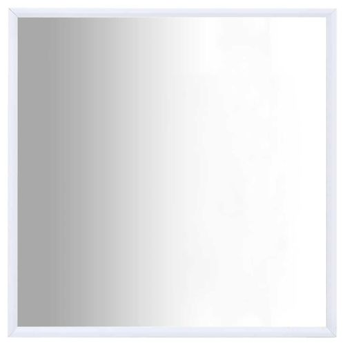 Огледало, бяло, 50x50 см