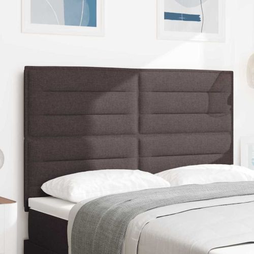 LED глава С LED лентисти светлини Тъмен кафяв 160 cm Полиестер