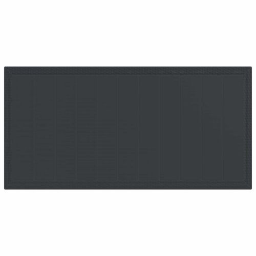 Комплект за хранене в градината 9 pcs Антрацит Полипропилен