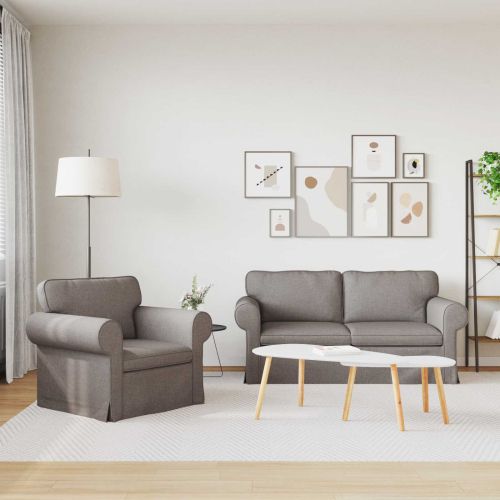 Диван 140cm 2 pcs Таупе Метал