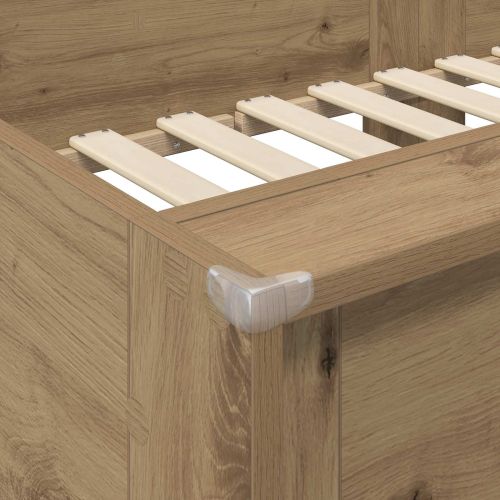 Двуетажно легло за деца Дъб 100 x 200 cm Инженерно дърво