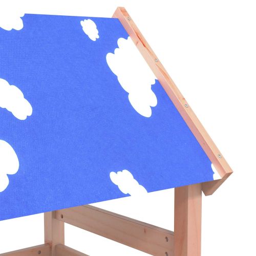 Игрална кула Кафяво Солидна Дъгласова дървесина