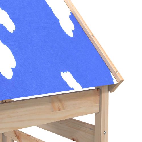 Игрална кула Кафяво 52,5 x 85 x 265 см Солидно борово дърво