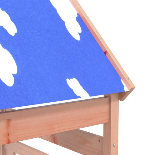 Игрална кула Кафяво Солидна Дъгласова дървесина