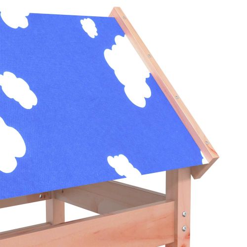 Игрална кула Кафяво Солидна Дъгласова дървесина