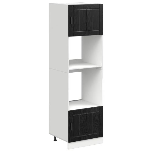 Кухненски шкаф Черния дъб 60 x 57 x 207 см Инженерно дърво