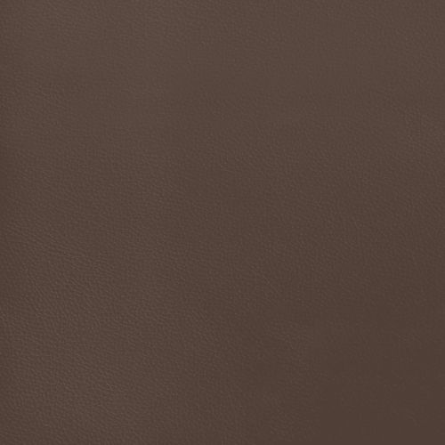 Матрак с покет пружини кафяв 100x200x20 см изкуствена кожа