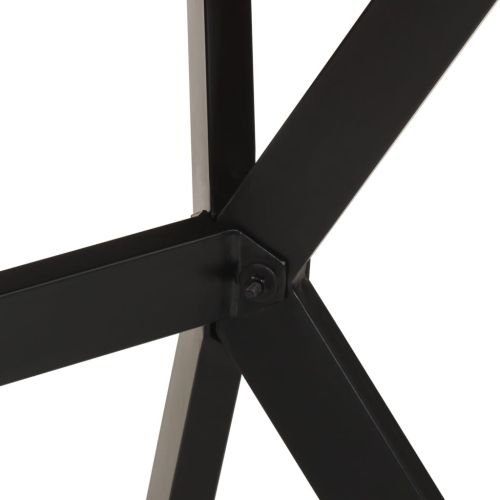 Трапезна маса, 110x55x75 см, масивна мангова дървесина