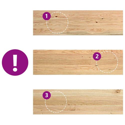 Стълбищни стъпала, 12 бр, 90x30x2 см, необработен масивен дъб