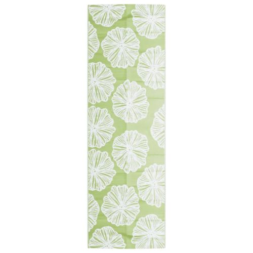 Килим за открито, ARAKIL зелено, 80x250 см, PP