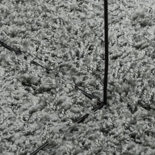 Шаги килим с дълъг косъм "PAMPLONA" модерен зелен 200x200 см