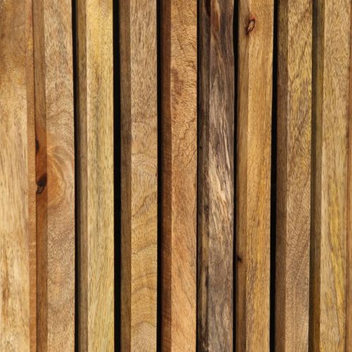 Стенен шкаф за баня 38x34x48 см мангово грубо дърво масив