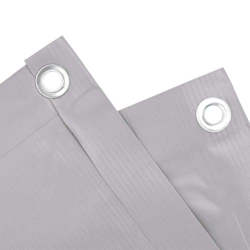 Параван за тераса, сив, 700x75 см, PVC