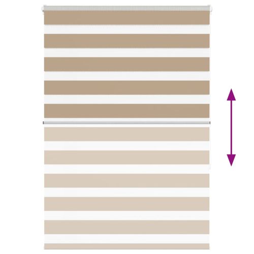 Зеброва щора 115x150 см Ширина на плата 110,9 см полиестер