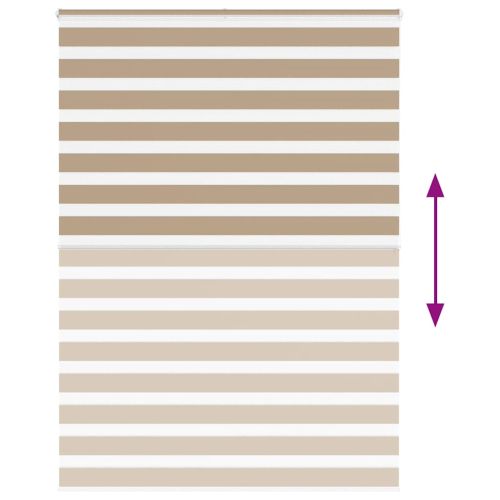 Зеброва щора 165x200 см Ширина на плата 160,9 см полиестер