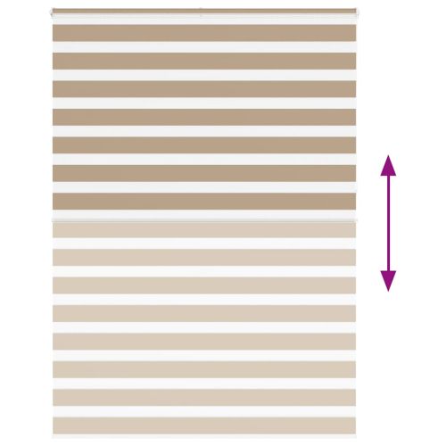 Зеброва щора 165x230 см Ширина на плата 160,9 см полиестер