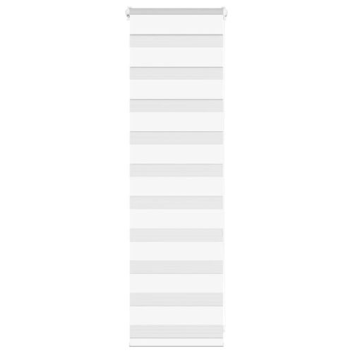 Зеброва щора бял 45x100 см Ширина на плата 40,9 см Полиестер