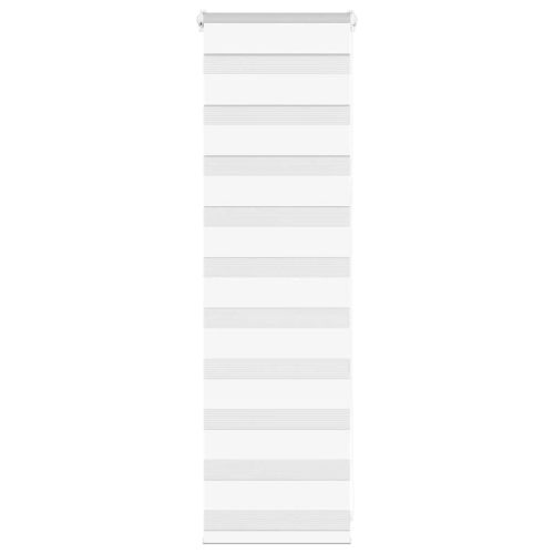 Зеброва щора бял 50x100 см ширина на плата 45,9 cm полиестер