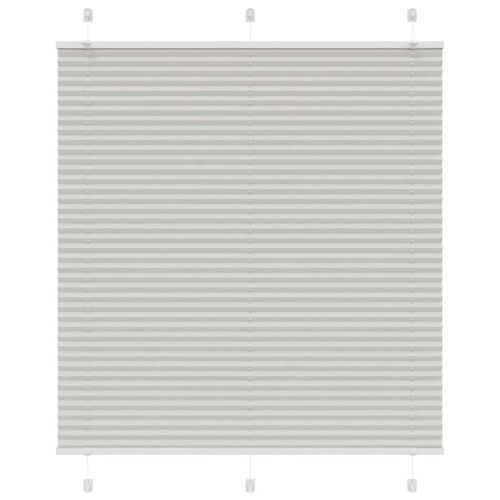 Плисирана щора Светло сиво 115x150 cm Ширина на плата 114,4 cm