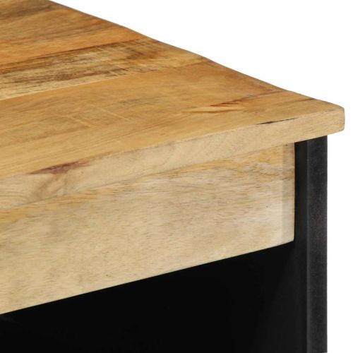 Шкаф кафяв 60x33x75 cm Масивна дървесина Манго